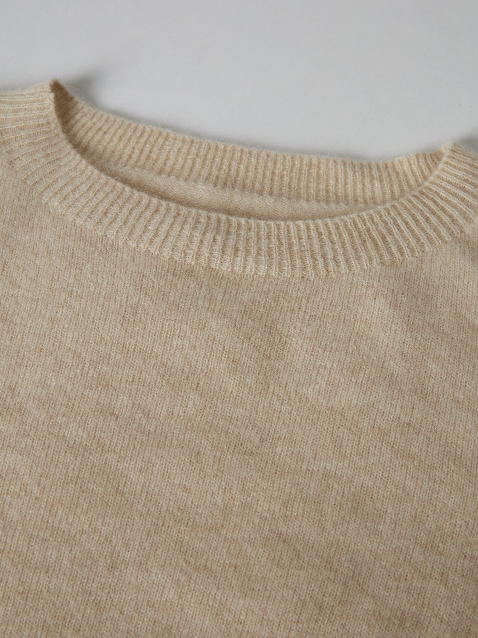 100% Cashmere Crew Neck Sweater - Callalina