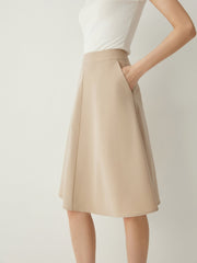 High Rise A - Line Flare Skirt - Callalina